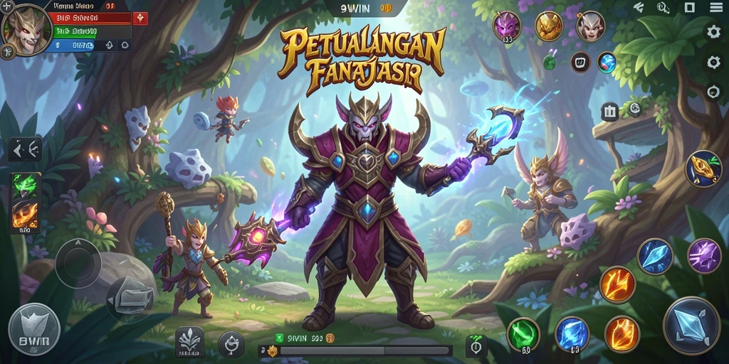 Tampilan gameplay RPG yang menakjubkan di 9WIN.