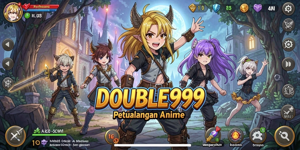 Gameplay menakjubkan di dunia Anime yang seru.