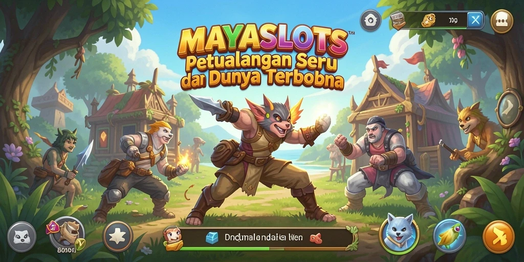 Screenshot gameplay <strong>MAYASLOTS</strong> yang menampilkan eksplorasi dunia terbuka.